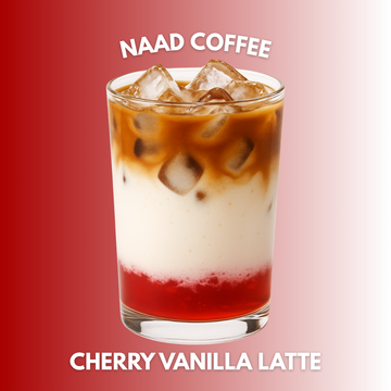 🍒 Cherry Vanilla Iced Latte – La recette fraîche & fruitée signée Naad Coffee