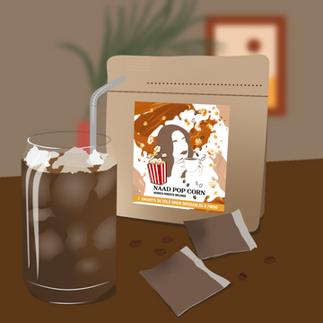 7 sachets de café cold brew - Naad Pop Corn