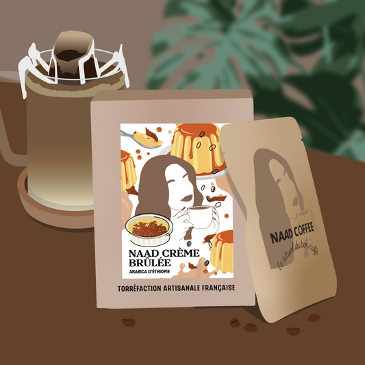Boîte de 10 monodoses - Naad Crème brûlée