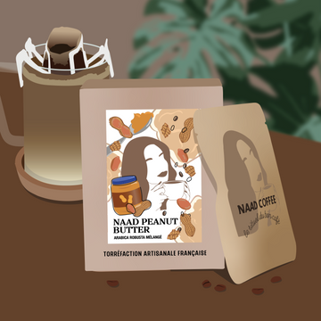 Boîte de 10 monodoses - Naad Peanut Butter