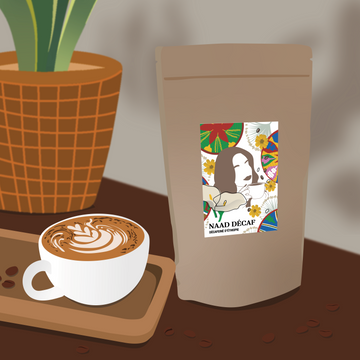 Café en grain ou moulu - Naad Décaféiné d'Ethiopie