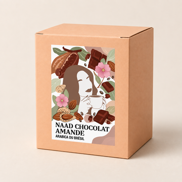 Boîte de 10 monodoses aromatisées - Amande-Chocolat
