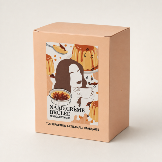 Boîte de 10 monodoses - Naad Crème brûlée
