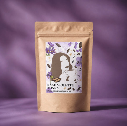 Café en paquet - café aromatisé Violette Tonka