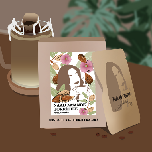Boîte de 10 monodoses - Naad Amande Torréfiée