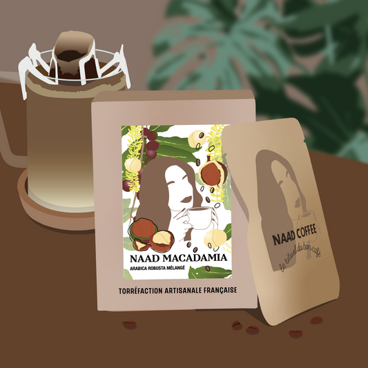 Boîte de 10 monodoses - Naad Macadamia