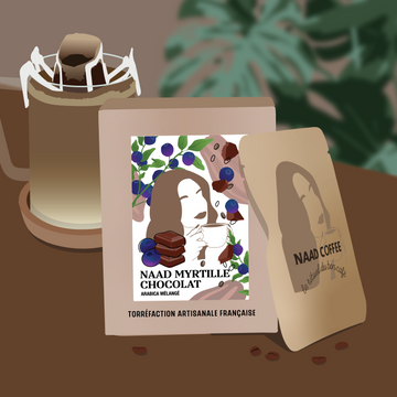 Boîte de monodose - Naad Myrtille-Chocolat