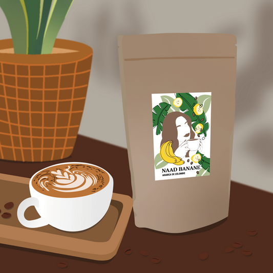 Café en grain ou moulu  - Naad Banane