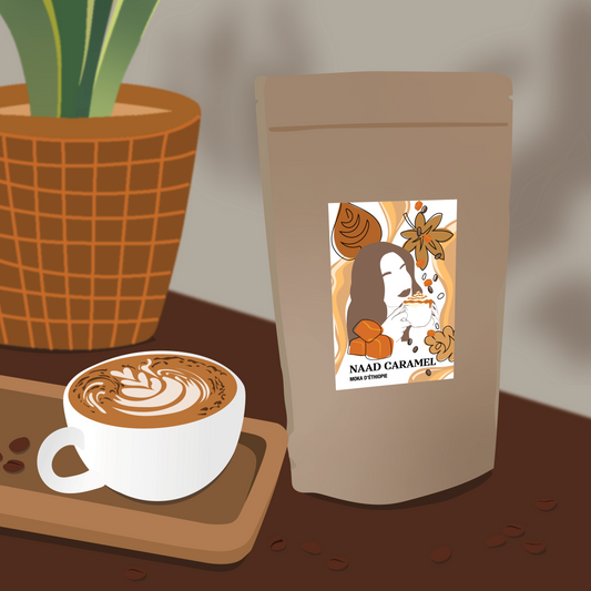 Café en grain ou moulu - Naad Caramel