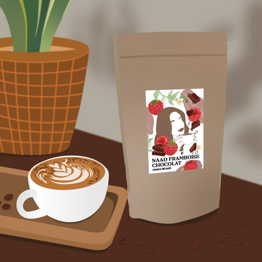 Café en grain ou moulu - Naad Framboise Chocolat