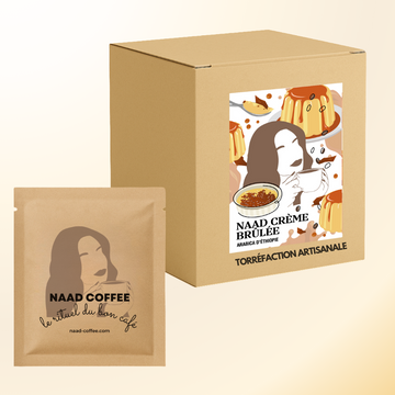 Boîte de 10 monodoses - Naad Crème brûlée