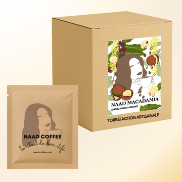 Boîte de 10 monodoses - Naad Macadamia