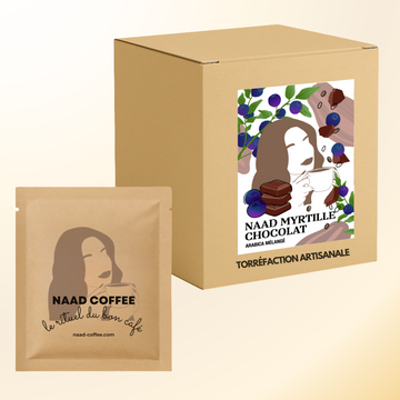 Boîte de monodose - Naad Myrtille-Chocolat