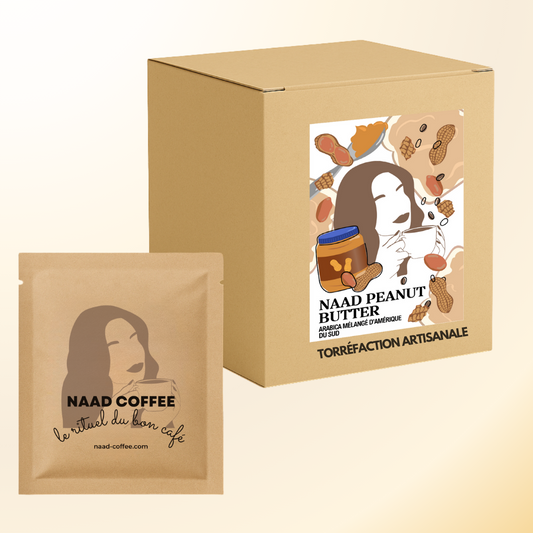 Boîte de 10 monodoses - Naad Peanut Butter