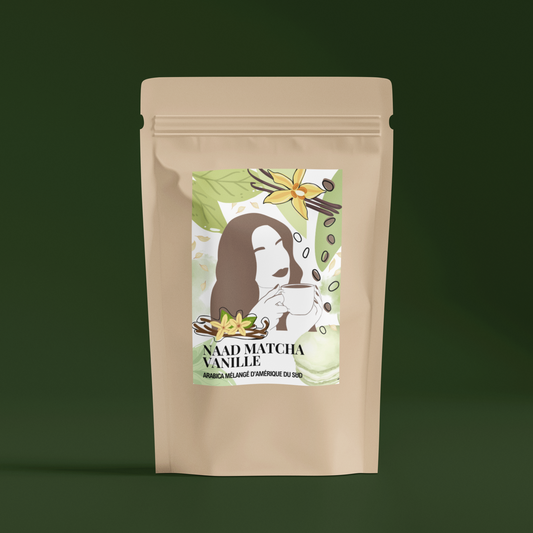 Café en paquet - café aromatisé Matcha Vanille
