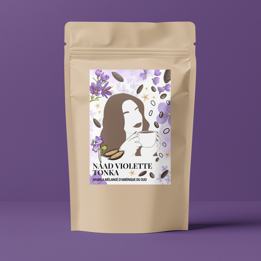 Café en paquet - café aromatisé Violette Tonka
